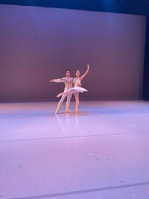 Stephan Azulay of Royal Winnipeg Ballet&alumna, Olivia Tang-Mifsud, former Joffrey Ballet Artist.