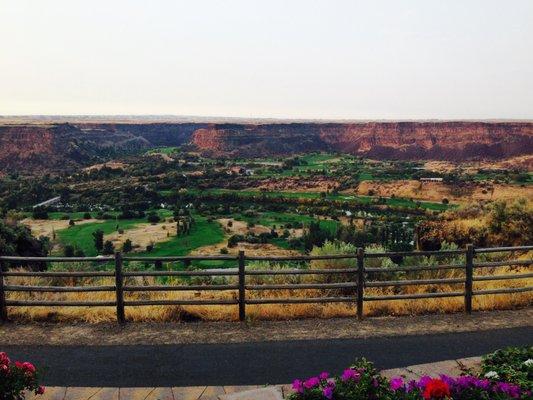 What a view of the Snake River Canyon