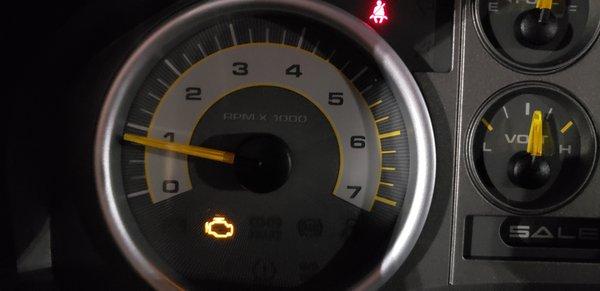 Engine light came on day after arrival which I didn't even hold against them.