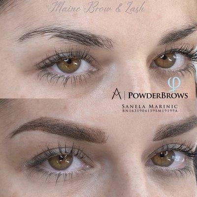 Permanent make up. Microblading.