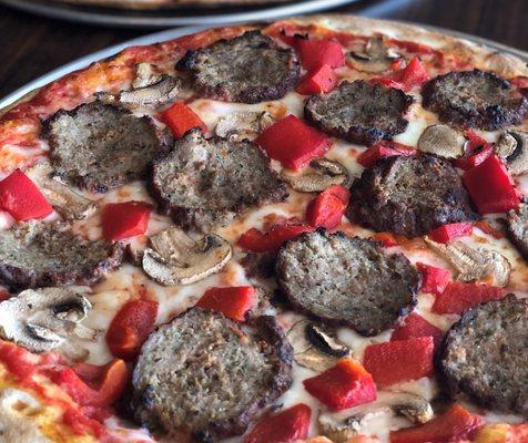 Meatball Pizza