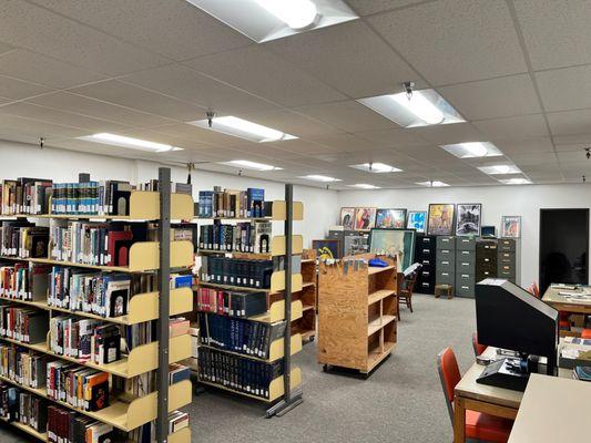 Interior of library