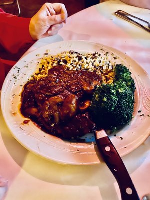 Steak diane