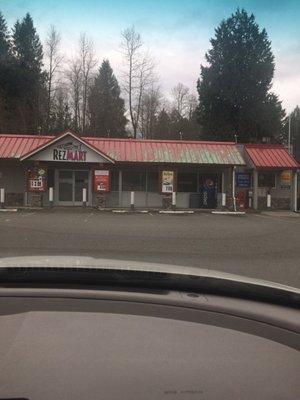 It's just a gas station now. The inside is closed.