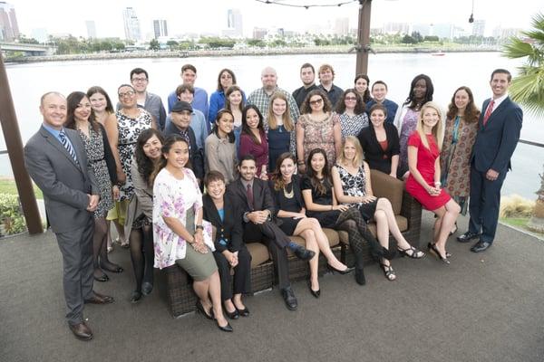 Staff at the 2016 annual convocation and award ceremony