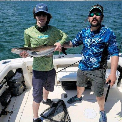 Inshore fishing charter for cobia