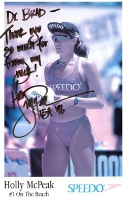 Holly Mcpeak, Pro Beach Volleyball ico and Olympian.