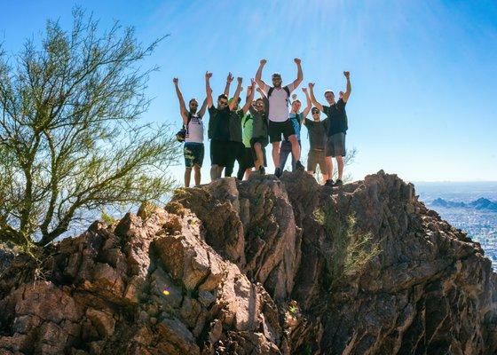 Mountain Ambassadors rental shoes, rental day packs loaded with nutritious goodies and plenty of water makes your day hike a perfect day