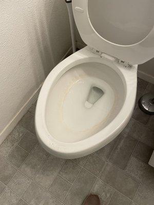 Toilet cleaning