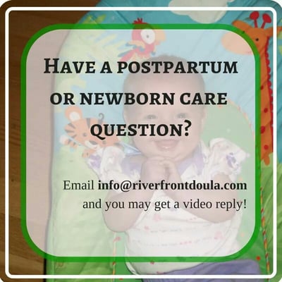 Find Riverfront Doula on YouTube! Submit a question by emailing info@riverfrontdoula.com and we may turn your Q&A into a vlog segment.