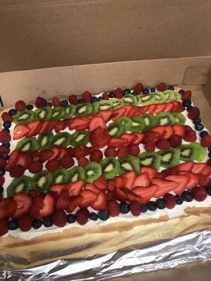 Fresh fruit tart