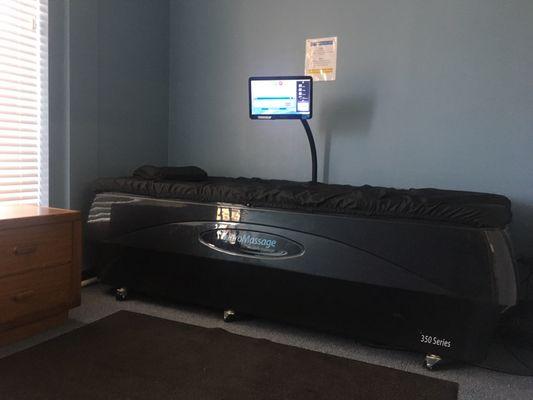 Hydromassage bed