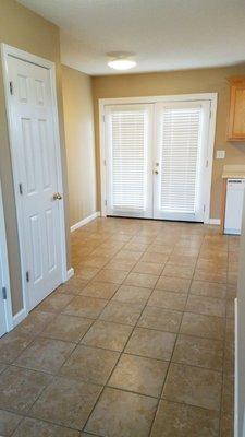 Ceramic tile in select apartments