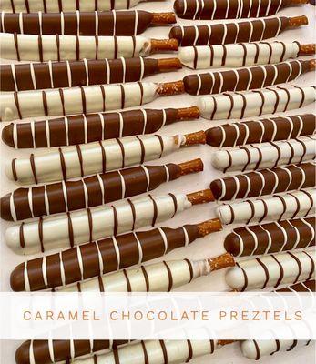 Caramel Chocolate Pretzels