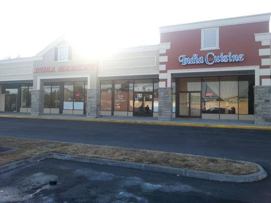 And there is a India Restaurant right next door to the India Market....