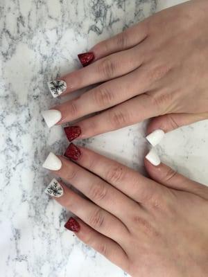 Nail design Christmas.2015.