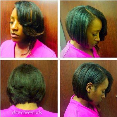 Sewin partial bob style