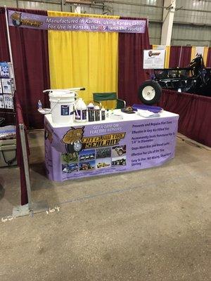 Cat Claw Tire Sealants Display Booth