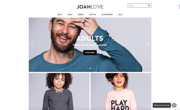 A new and improved Shopify website for our client in Kids Clothing industry - https://shopjoahlove.com/