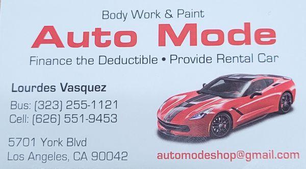 Auto Mode Body Shop