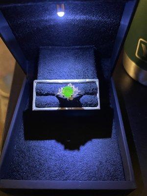 Mobile engagement ring box for when you decide to propose and need something that can be concealed