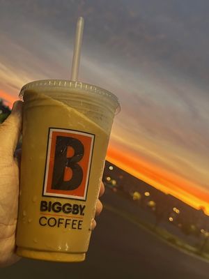 Biggby Harrisonburg Sunset