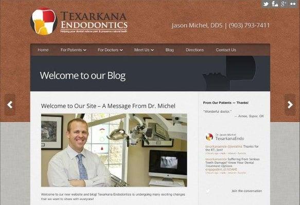 Example of an Engage Dental blog for Texarkana Endodontics. 