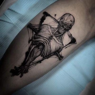 Horror tattoo by Farid