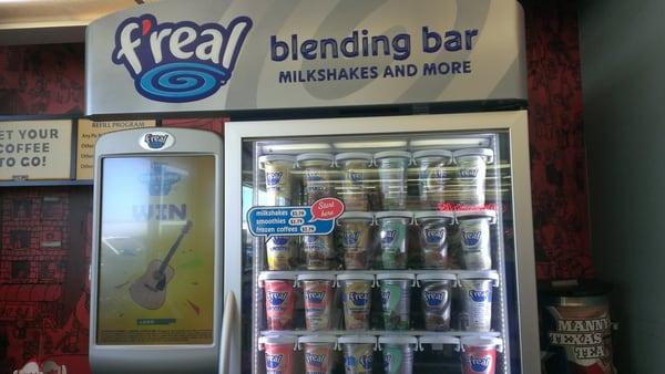 These vending machines make real milkshakes, iced coffees, and smoothies ($2.79).