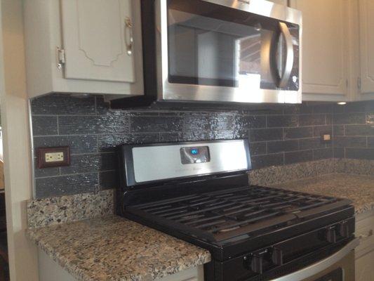 Kitchen backsplash