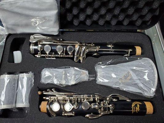 Covered key Bb clarinet