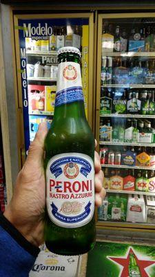 ALL I WANTED TO BUY IS A PERONI ITALIAN BEER!!!