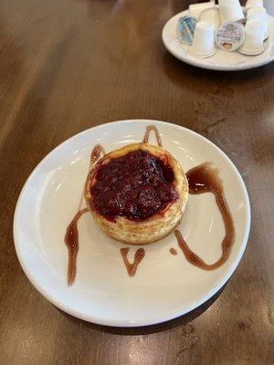 This was the best part of the buffet!!! Raspberry cheesecake!