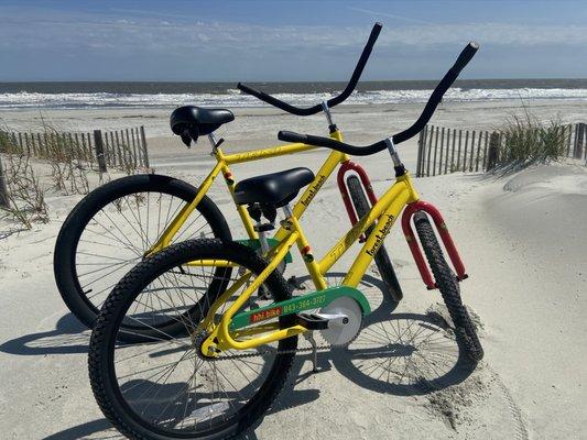 Beach bikes