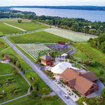 Bird's eye view over SkanFest