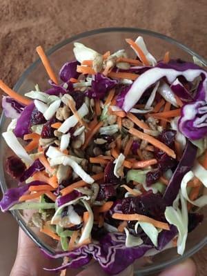 Asian Slaw Rosemary Sunflower Seeds Dried Orange Cranberries