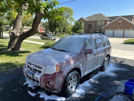 Full wash and wax