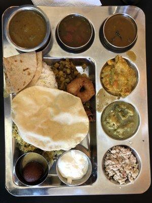 A fantastic Thali!