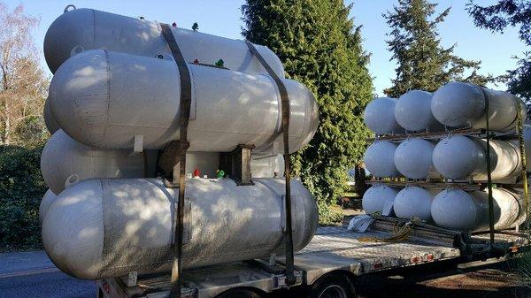 NEW 250 gallon & 500 gallon tank arriving !