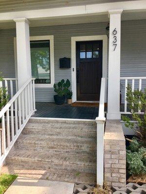 Front Steps to the Office