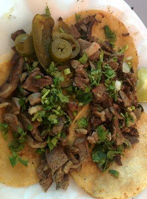 Tacos de lengua