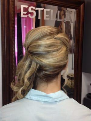 Prom hair