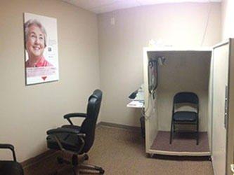 Ultimate Hearing assessment room