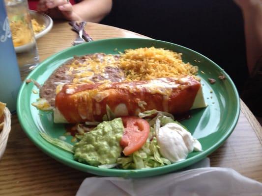 Chapala giant burrito. #20 on the menu.