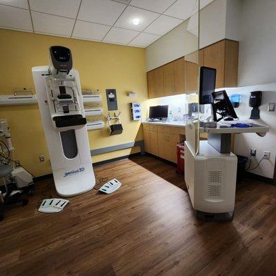 Mammogram room