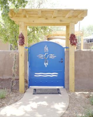 Custom Gate and Entry Trellis