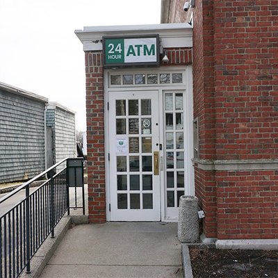 Bank of Canton Canton Center branch, front - 557 Washington Street