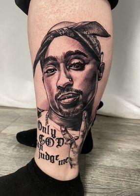 Tupac Realism Portrait