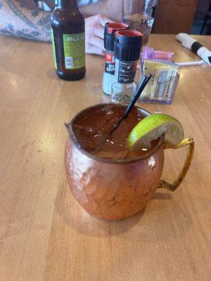 Raspberry Moscow Mule