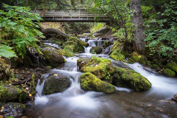 Mountain stream in Chugach State Park [Sunset Photo Safari]